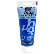 Tinta Acrílica Studio 100ml Pébéo 17 Phtalo Blue Tinta Acrílica Studio 100ml Pébéo 17 Phtalo Blue