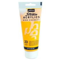 Tinta Acrílica Studio 100ml Pébéo 23 Cad Yellow Medium