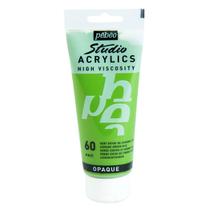 Tinta Acrílica Studio 100ml Pébéo 60 Chrome Green Tinta Acrílica Studio 100ml Pébéo 60 Chrome Green