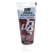 Tinta Acrílica Studio 100ml Pébéo 63 Terra Rossa
