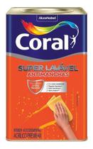 Tinta Acrílica Super Lavável Coral Papel Picado 16 Litros Tinta Acrílica Super Lavável Coral Papel Picado 16 Litros