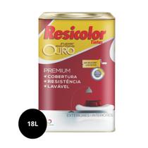 Tinta Acrílica Super Ouro Premium Parede Resicolor 18 Litros Tinta Acrílica Super Ouro Premium Parede Resicolor 18 Litros