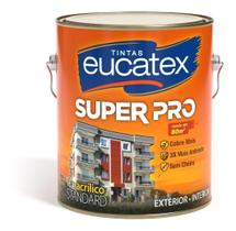 Tinta acrilica super pro branco fosco 3,6l eucatex Tinta acrilica super pro branco fosco 3,6l eucatex