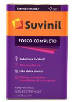 Tinta acrílica suvinil anti mofo fosco completo branco 18l