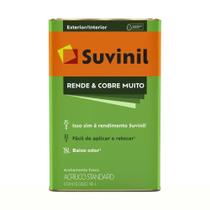 Tinta Acrílica Suvinil Fosco Rende e Cobre Muito Standard 18L Tinta Acrílica Suvinil Fosco Rende e Cobre Muito Standard 18L