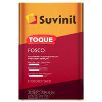 Tinta Acrílica Toque Fosco Branco Neve 18 Litros - 50841810 - SUVINIL