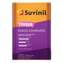 Tinta Acrílica Toque Fosco Completo 18L Cromio - Suvinil - 50841597 - Unitário Tinta Acrílica Toque Fosco Completo 18L Cromio - Suvinil - 50841597 - Unitário