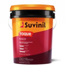 Tinta Acrílica Toque Fosco Interno e Externo Branco Neve - 20 Litros - SUVINIL