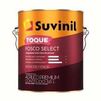 Tinta Acrílica Toque Fosco Select 3.6L Branco Neve - Suvinil - 50842611 - Unitário
