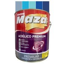 Tinta Acrílica Total Protect Maza 3,2L Tons de Azul