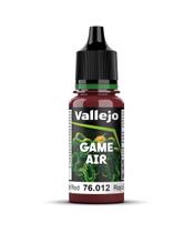 Tinta Acrílica Vallejo AIR Scarlet Red Acabamento Fosco