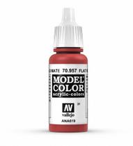 Tinta acrílica Vallejo Model Color Flat Red Tinta acrílica Vallejo Model Color Flat Red