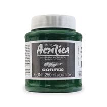 Tinta Acrílica Verde Vessie 250ml Corfix