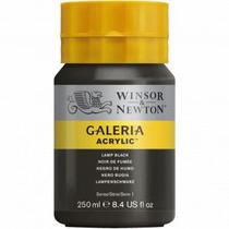 Tinta Acrílica Winsor & Newton Galeria 250ml 337 Lamp Black Tinta Acrílica Winsor & Newton Galeria 250ml 337 Lamp Black