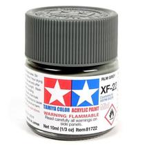 Tinta Acrílica Xf-22 Rlm Gray 1/3 Oz 10Ml Tamiya 81722