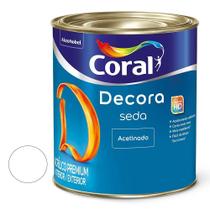 Tinta Acrilico Acetinada Decora Seda Branca 3.6l - Coral
