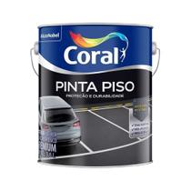 Tinta Acrilico Fosco Pinta Piso Cinza Escuro 3.6l - Coral