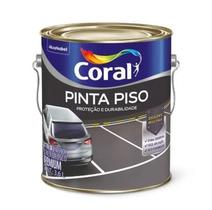 Tinta Acrilico Fosco Pinta Piso Cinza Medio 3.6l - Coral