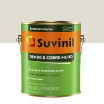 Tinta Acrilico Fosco Rende e Cobre Muito Branco Gelo 3.6l - Suvinil