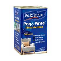 Tinta Acrílico Peg Pinte Parede Eucatex 18L Escolha Sua Cor