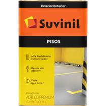 Tinta Acrílico Premium para Cimentos e Pisos 18 Litros Amarelo - 53419745 - SUVINIL