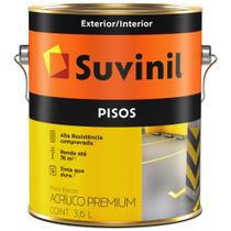 Tinta Acrílico Premium para Cimentos e Pisos 3,6 Litros Cinza - 53419957 - SUVINIL