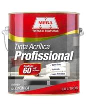 Tinta Acrílico Profissional Branco 3.6L Mega