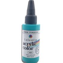 Tinta Acrylic Color 30ml Artes 1022-verde Turquesa