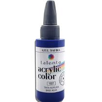 Tinta Acrylic Color 30ml Artes 1027-azul Safira
