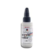 Tinta Acrylic Color 30ml Metalica 0408-branco