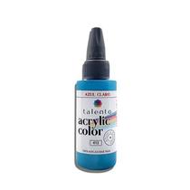 Tinta Acrylic Color 30ml Metalica 0413-azul Claro