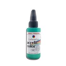 Tinta Acrylic Color 30ml Metalica 0416-verde Turquesa