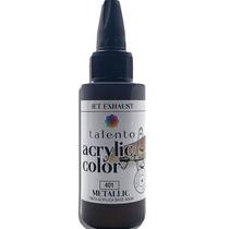 Tinta Acrylic Color 30ml Metallic 0401-jet Exhaust