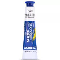 Tinta Acrylic Colors 20ml Cor 319 Branco de Titânio Acrilex Tinta Acrylic Colors 20ml Cor 319 Branco de Titânio Acrilex