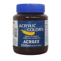 Tinta Acrylic Colors 250ml G1 337-marrom V. Acrilex