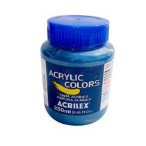 Tinta Acrylic Colors 250ml G1 347-azul C. Acrilex