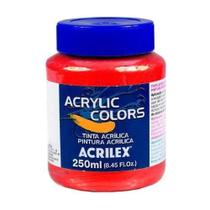 Tinta Acrylic Colors 250ml G1 350-vermelho Acrilex