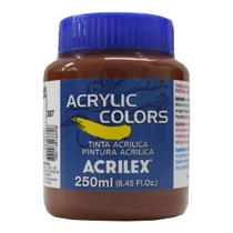 Tinta Acrylic Colors 250ml G1 357-terra S. Acrilex Tinta Acrylic Colors 250ml G1 357-terra S. Acrilex