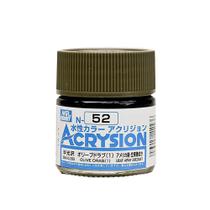 Tinta Acrysion N052 Olive Drab 1 Semi Gloss 10 Ml Gunze Guac52 Tinta Acrysion N052 Olive Drab 1 Semi Gloss 10 Ml Gunze Guac52