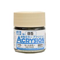Tinta Acrysion N085 Sail Color Flat 10 Ml Gunze Guac85 Tinta Acrysion N085 Sail Color Flat 10 Ml Gunze Guac85