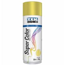 Tinta aerossol ouro metalico 350ml s.color / un / tek bond