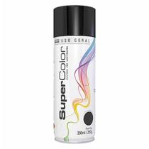 Tinta aerossol preto brilhoso 350ml spray color / un / tek bond