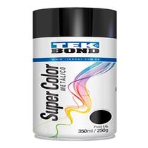 Tinta aerossol preto metalico 350 ml