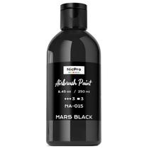 Tinta Airbrush Nicpro Black Opaque 250ml de acrílico à base de água Tinta Airbrush Nicpro Black Opaque 250ml de acrílico à base de água