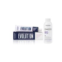 Tinta Alfaparf Evolution 7 Louro Médio + Ox 20 Volumes 90ml - Qualidade e Resultado de Salão