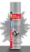 Tinta Alta Temperatura 600 350ml Chemicolor - Alumínio Fosco