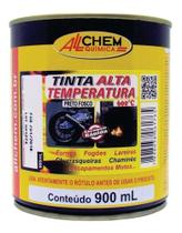 Tinta Alta Temperatura Preto 600 P/ Chaminés Fornos Lareira Tinta Alta Temperatura Preto 600 P/ Chaminés Fornos Lareira