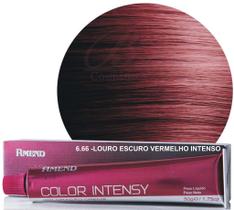 TINTA AMEND COLOR INTENSY 6.66 Louro Escuro Vermelho Intenso