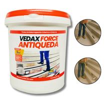 Tinta Antiderrapante 1kg Vedax Anti Queda Escada Rampa Piso Banheiro Preto E Incolor Líquido Resina Tinta Antiderrapante 1kg Vedax Anti Queda Escada Rampa Piso Banheiro Preto E Incolor Líquido Resina