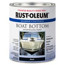 Tinta Antiincrustante para Casco de Barco Rust-Oleum Quart Preto
